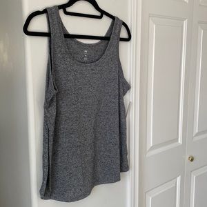 dip - Dark Grey Basic Tank Top